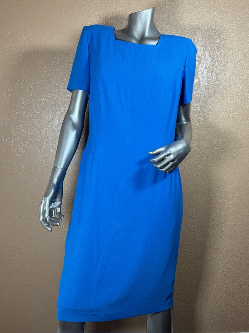 Rouie Dress Vintage Shift Dress Soft Cobalt Blue